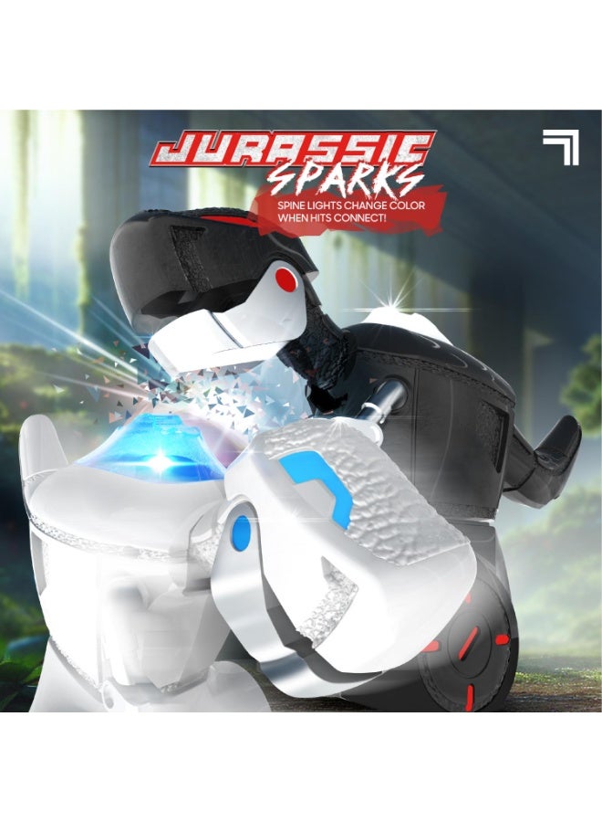 Sharper Image® Robo Raptor Rivals Remote Control Battle Dinos Dual & Multi-Player Toy with Light & Sound Effect for Kids 8+ Years - Image 2